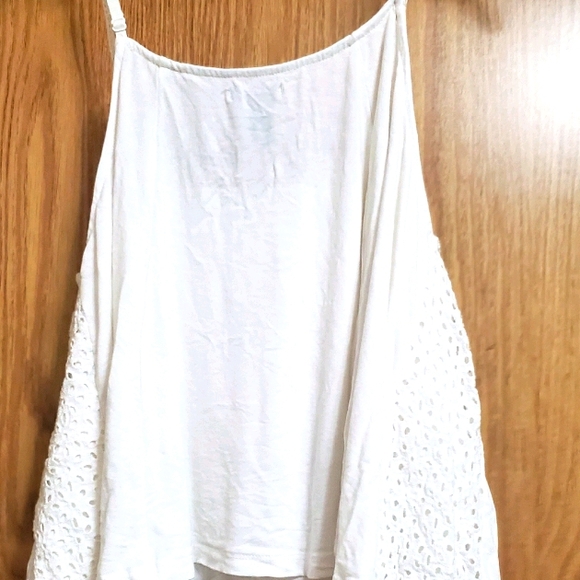 Flowey white crop top - Picture 3 of 7